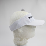 Miami Hurricanes adidas Visor Unisex White New with Tags OSFM HATS-013708
