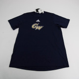George Washington Colonials adidas Creator Short Sleeve Shirt Men's Navy New-TOPS-148918