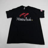 Chicago Bulls Gildan Short Sleeve Shirt Men's Black Used L TOPS-148927