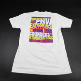 Seattle Sounders FC Next Level Short Sleeve Shirt Men's White Used-TOPS-148314