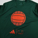 Miami Hurricanes adidas Long Sleeve Shirt Men's Multiple Sizes TOPS-148990