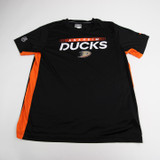 Anaheim Ducks Fanatics NHL Pro Authentics Short Sleeve Shirt Men's Used L TOPS-149026