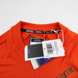 Miami Hurricanes adidas Polo Women's Orange New with Tags Multiple Sizes TOPS-149115