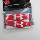 Under Armour HeatGear Wristband Unisex Red New with Tags OSFA-ACCS-006770