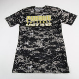 Purdue Boilermakers Badger Short Sleeve Shirt Men's Black Used S TOPS-149136