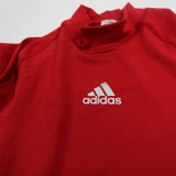 adidas Long Sleeve Shirt Men's Red Used S TOPS-149144