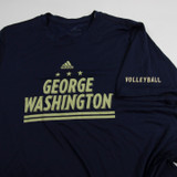 George Washington Colonials adidas Creator Short Sleeve Shirt Men's Navy New S-TOPS-149194