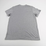 Miami Hurricanes adidas Aeroready Short Sleeve Shirt Women's Gray/Heather Used-TOPS-149210