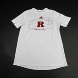 Rutgers Scarlet Knights adidas Creator Short Sleeve Shirt Women's White New S-TOPS-149213
