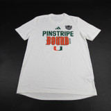 Miami Hurricanes adidas Aeroready Short Sleeve Shirt Men's Multiple Sizes TOPS-149218