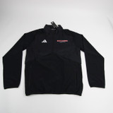 Rutgers Scarlet Knights adidas Pullover Men's Black New with Tags XS TOPS-149227