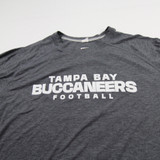 Tampa Bay Buccaneers Sport-Tek Short Sleeve Shirt Men's Gray Used 3XL-TOPS-147831