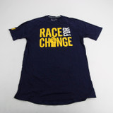 California Golden Bears Under Armour Short Sleeve Shirt Men's Navy Used M TOPS-149317