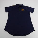 California Golden Bears Under Armour HeatGear Polo Women's Navy Used S TOPS-149328
