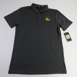Golden State Warriors Nike Golf Dri-Fit Polo Men's Gray New S-TOPS-149340