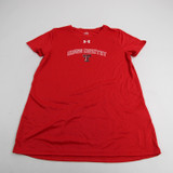 Texas Tech Red Raiders Under Armour Short Sleeve Shirt Men's Red Used M TOPS-149343