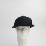 adidas Fitted Hat Unisex Black New with Tags 7.25 HATS-013737