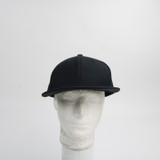 adidas Fitted Hat Unisex Black New with Tags 7.25 HATS-013737