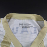 Gallaudat Bison Under Armour Practice Jersey - Soccer Men's White Used-JRSY-008835