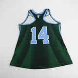 Tulane Green Wave Nike Practice Jersey - Basketball Women's Used Dark Green/Light Blue-JRSY-008845