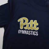 Pittsburgh Panthers Nike Dri-Fit Short Sleeve Shirt Women's Navy Used XS TOPS-149383