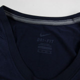 Pittsburgh Panthers Nike Dri-Fit Short Sleeve Shirt Women's Navy Used XS TOPS-149383