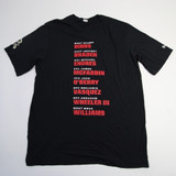 Atlanta Falcons Sport-Tek Short Sleeve Shirt Men's Black/Red Used-TOPS-149385