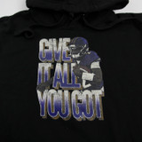 Baltimore Ravens Cotton Heritage Sweatshirt Men's Black Used XL-TOPS-149395