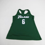 Tulane Green Wave Nike Dri-Fit Sleeveless Shirt Women's Used Multiple Sizes TOPS-149411
