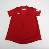 Nebraska Cornhuskers adidas Short Sleeve Shirt Women's Red Used S TOPS-149426