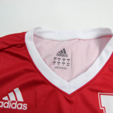 Nebraska Cornhuskers adidas Short Sleeve Shirt Women's Red Used Multiple Sizes TOPS-149451
