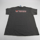 Princeton Tigers Gildan Ultra Cotton Short Sleeve Shirt Men's Dark Gray New-TOPS-149475