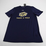 Gallaudat Bison Under Armour Short Sleeve Shirt Women's Navy New with Tags S TOPS-149497