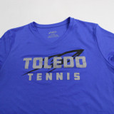 Toledo Rockets Asics Short Sleeve Shirt Women's Blue Used Multiple Sizes TOPS-149528
