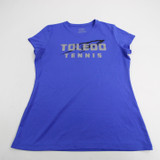 Toledo Rockets Asics Short Sleeve Shirt Women's Blue Used Multiple Sizes TOPS-149528