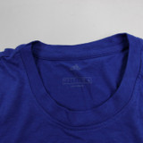 Kansas Jayhawks adidas Short Sleeve Shirt Men's Blue Used Multiple Sizes TOPS-149538