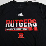 Rutgers Scarlet Knights adidas Aeroready Short Sleeve Shirt Multiple Sizes TOPS-149548