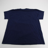 Hanes Short Sleeve Shirt Men's Navy Used XL TOPS-149560