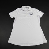 California Golden Bears Under Armour HeatGear Polo Women's White Used S TOPS-149590