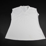 Missouri Tigers Nike Golf Dri-Fit Sleeveless Shirt Women's White Used XL TOPS-149637