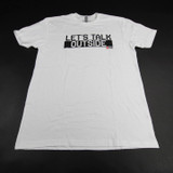 BreakingT Short Sleeve Shirt Men's White Used L TOPS-149674