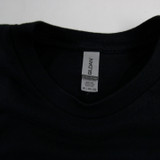 New England Patriots Gildan Ultra Cotton Short Sleeve Shirt Men's Black Used 2XL-TOPS-149676