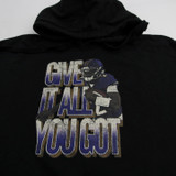 Baltimore Ravens Cotton Heritage Sweatshirt Men's Black Used XL-TOPS-149698