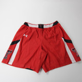 Texas Tech Red Raiders Under Armour Game Shorts Women's Red Used L SHOR-032542
