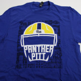 Pittsburgh Panthers District Short Sleeve Shirt Men's Blue New without Tags S TOPS-149798