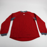Bradley Braves adidas Long Sleeve Shirt Men's Red Used S TOPS-149822