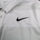 Nike Dri-Fit Polo Women's White/Light Gray New with Tags S-TOPS-149849