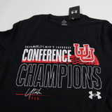 Utah Utes Under Armour Short Sleeve Shirt Men's Black New S-TOPS-149892