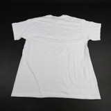 Gildan Dry Blend Short Sleeve Shirt Men's White Used L TOPS-149935