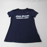 San Diego Toreros Nike Dri-Fit Short Sleeve Shirt Women's Navy New M-TOPS-149957